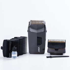 Шейвер-тример VGR V-086 зі знімними насадками, сірий