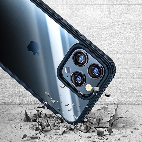 Чехол TPU+PC Pulse для Apple iPhone 15 Pro Max (6.7") Blue | Зображення 1