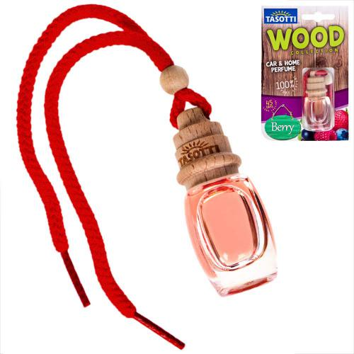 Ароматизатор пробковый на зеркало Tasotti серия Wood 7мл Berry (Ягода) | Зображення 2