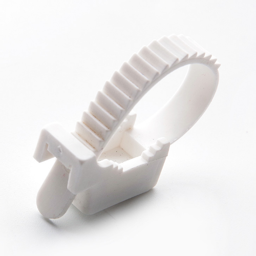 Кріплення ремінцеве 10*120мм біле 50 шт/уп APRO