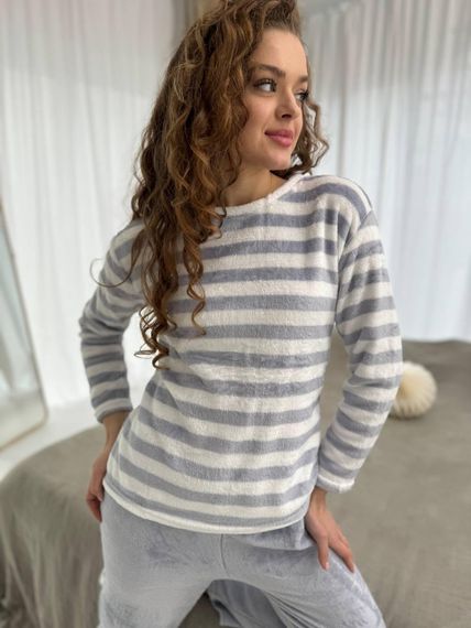 Пижама женская Серая M (2735) | Зображення 7