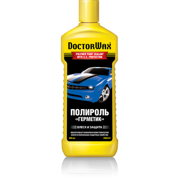 DoctorWax Поліроль _Герметик_ із захистом від ультрофіолетових променів 300 мл DW8239