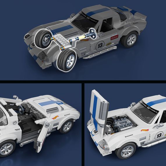Конструктор игровой Corvette Grand Sport JGR31 918 деталей | Зображення 4