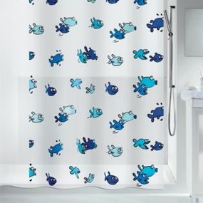 Шторка для ванної та душу Spirella Hugo 180x200 см, водовідштовхувальна PEVA, 10.01951