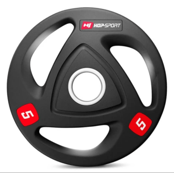 Диск олімпійський Hop-Sport 5кг | Зображення 1