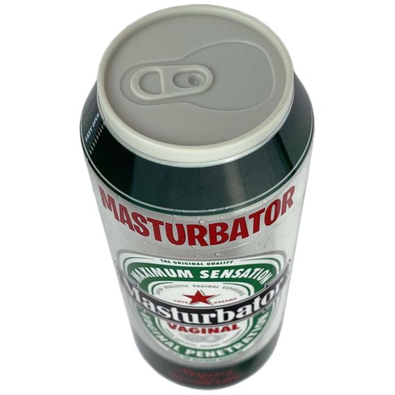 Мастурбатор-вагіна Alive Heineken Vagina II у вигляді банки пива sexstyle | Зображення 5