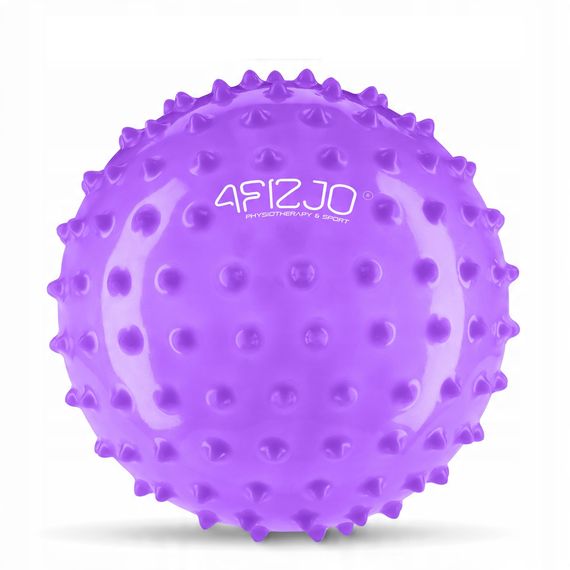 М'яч для пілатесу, йоги, реабілітації 4FIZJO 20 см (масажний) Violet (P-5905973406086)