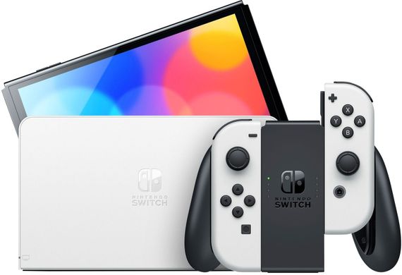Ігрова консоль Nintendo Switch OLED (біла) 45496883386 | Зображення 4
