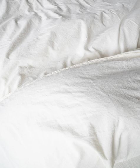 Постельное белье Limasso Stonewashed Ranforce 160 х 220 см Snow White | Зображення 2