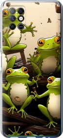 Чехол на Infinix Note 8 Жабки "5656u-2710-17620"