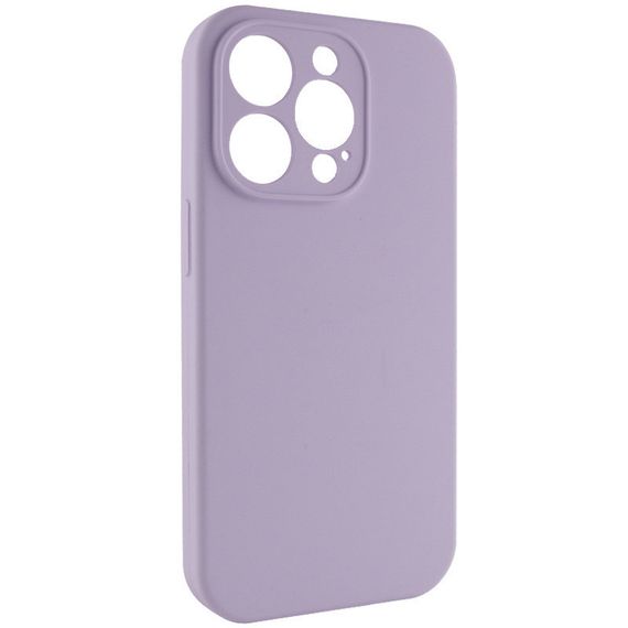 Чехол Silicone Case Full Camera Protective (AA) NO LOGO для Apple iPhone 13 Pro Max (6.7") Сиреневый / Lilac | Зображення 1