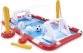 Ігровий центр 57147 Intex Action Sports з воротами, м'ячами, в коробці (6941057420158)