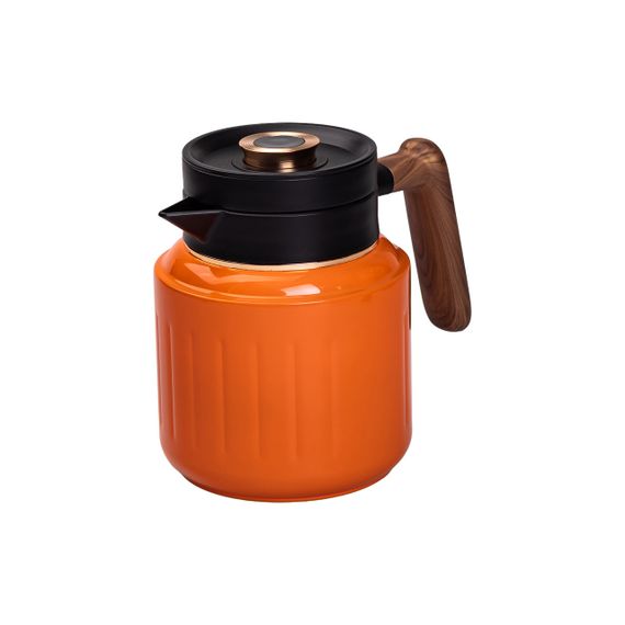 Чайник термос с индикатором температуры и заварником 1 л оранжевый HP-14-51O | Зображення 5