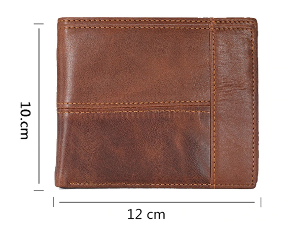 Мужской кошелек портмоне Primo PJ002 - Brown | Зображення 5