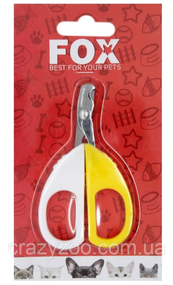 Когтерез для собак и котов F.O.X. с закругленными концами 9.5х5.5 см 615