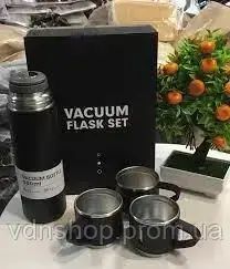 Термос із вакуумною ізоляцією, Подарунковий набір з 3 чашками 500 мл | Зображення 3