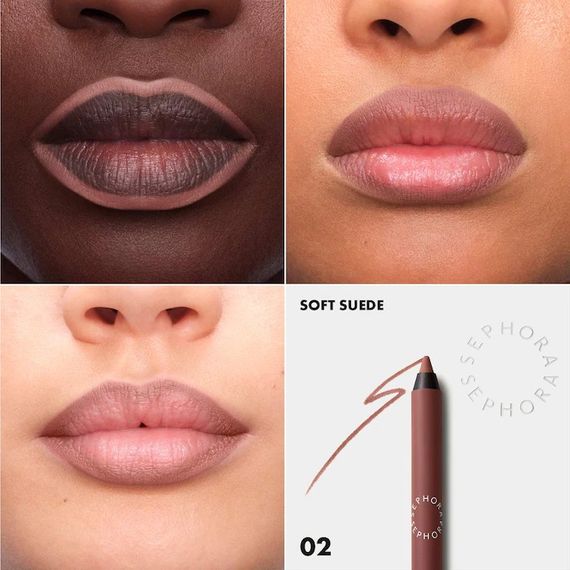 Олівець для губ Sephora Colorful 8H Transfer-proof lip liner - 02 Soft Suede (1.2 g) | Зображення 1