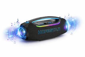 Колонка Bluetooth Hopestar A60 Ultra 450 Вт з мікрофоном RGB, IPX6, 30000 мАг