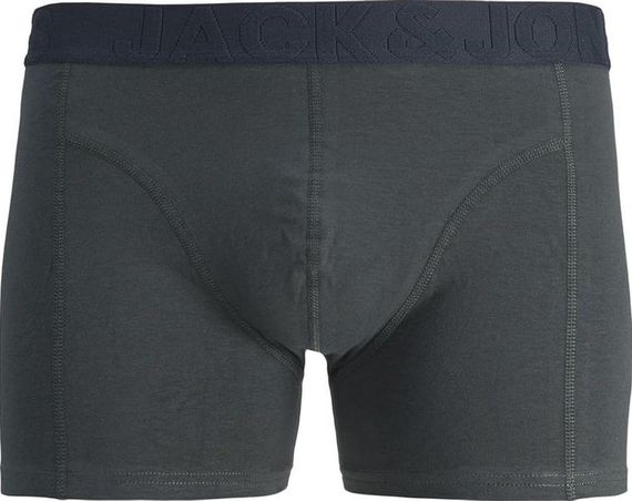Набір чоловічих трусів боксерів Jack & Jones ADDITIONAL 3 шт в наборі | Зображення 4