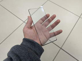 Защитное стекло для OnePlus 8 Pro / ВанПлюс 8 Про Mietubl, 5D, с черной рамкой
