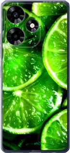 Чохол на Infinix Hot 30 Зелені часточки лимона "852u-3046-2448"