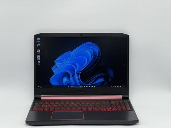 Ігровий ноутбук Б-клас Acer Nitro 5 AN515-54-5812 / 15.6" (1920x1080) IPS / Intel Core i5-9300H (4 (8) ядра по 2.4 - 4.1 GHz) / 16 GB DDR4 / 480 GB SSD / nVidia GeForce GTX 1650, 4 GB GDDR5, 128-bit / WebCam б/в + Подарунок Бездротова миша HOCO GM28 | Зображення 1