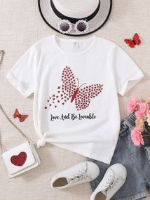 Футболка женская с принтом повседневная L Белая