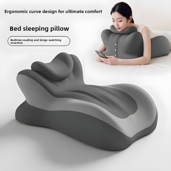 Ергономічна клинуватий подушка з memory foam для шиї, спини та ніг | Зображення 1