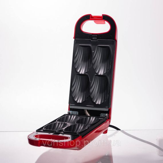 Мультипекарь 6 в 1 Sokany SK-BBQ-836 700 Вт антипригарное покрытие Красный | Зображення 5