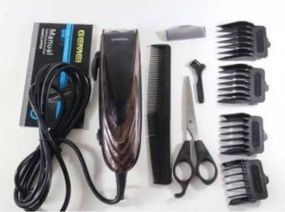 Професійні машинки для стрижки волосся GEMEI GM-813 Чорна