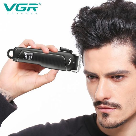 Машина для стрижки в домашніх умовах VGR V-683, Професійний тример з набором насадок RO-97 | Зображення 1