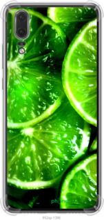 Чохол на Huawei P20 Зелені часточки лимона "852sp-1396-2448"