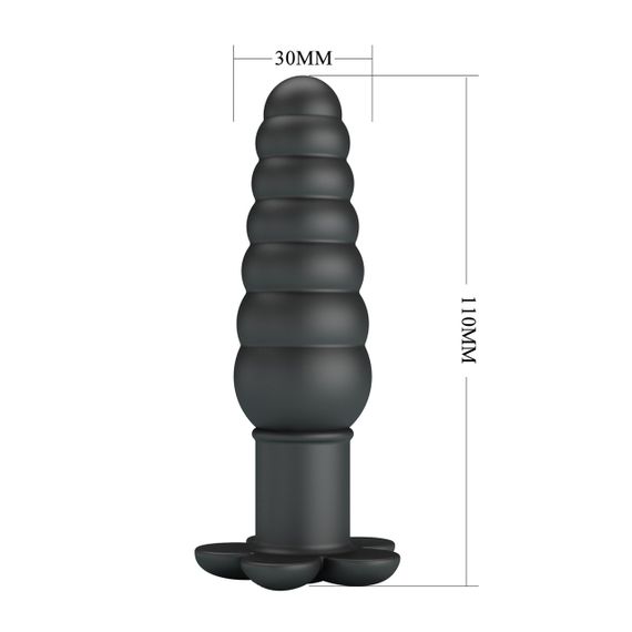 Анальний вібратор Pretty Love - Imron Vibrating Anal Plug, BI-040203 Sex Aura | Зображення 6