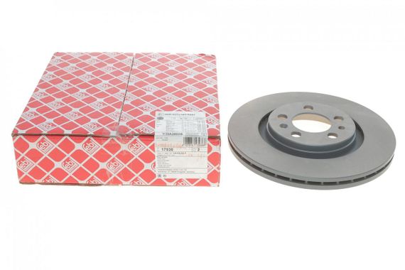 Диск гальмівний передній Skoda Octavia VW Golf IV 280x22  17936