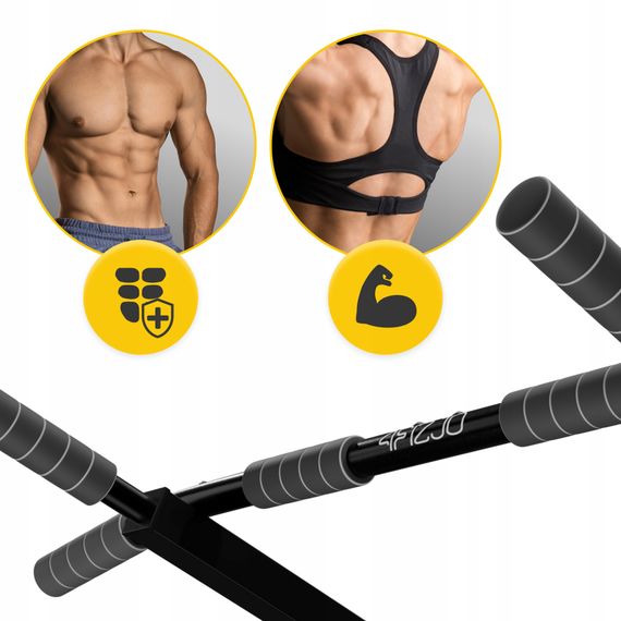 Турнік настінний 4FIZJO багатофункціональний Black (P-5905973402699) | Зображення 1