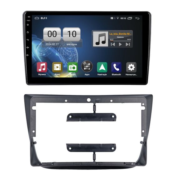 Штатна магнітола серії QIV Q1 під Kia Sorento BL 2013 - 2014 (F2) 9 дюймів