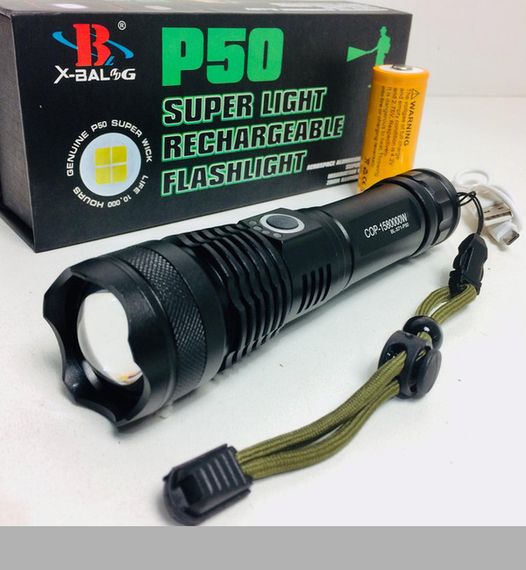 Ліхтар Police X71A-HP50 з індикацією заряду, zoom, ЗУ Type-C (47365-71_176) | Зображення 8