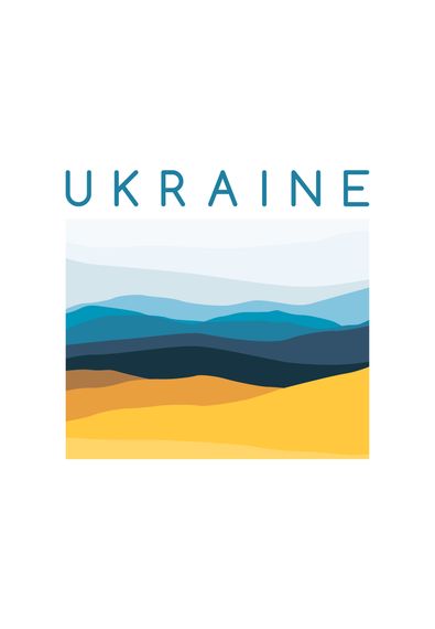 Футболка жіноча біла з принтом "Кольори України", 2XL | Зображення 1