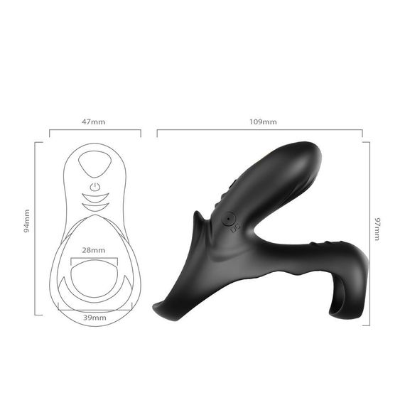 Насадка на пеніс Ranger black sexstyle | Зображення 3