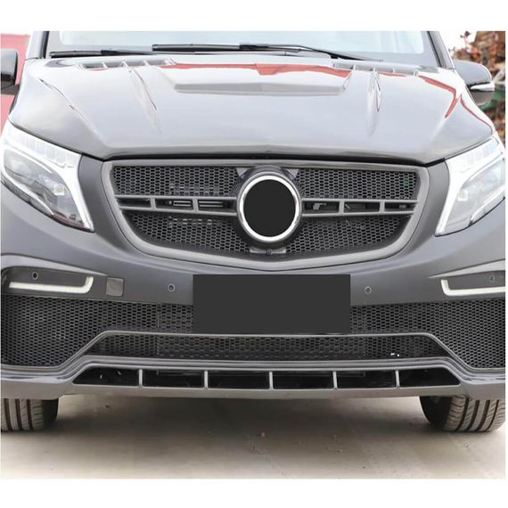 Капот V2 (2014-2019, Карбон) для Mercedes Vito/V-class W447 2014- рр | Зображення 2