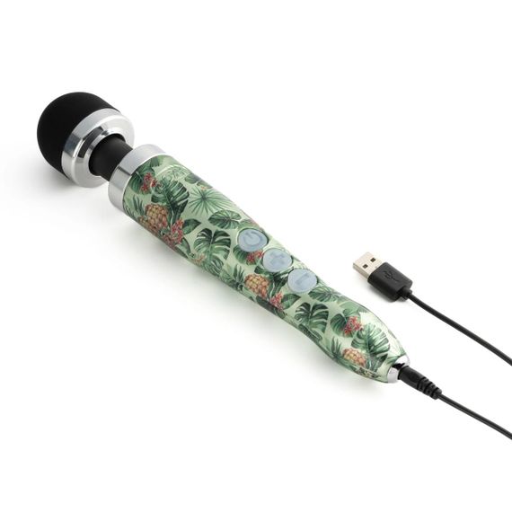 Вібромасажер DOXY Die Cast 3R - PINEAPPLE, дуже потужний, перезаряджуваний, металевий корпус | Зображення 2