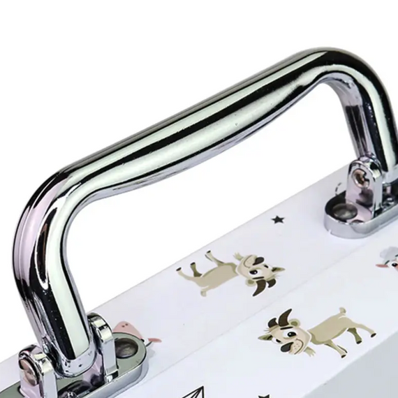 Дитячий набір для малювання, Набір з валізою з 65 предметів inspire children   знижка | Зображення 4