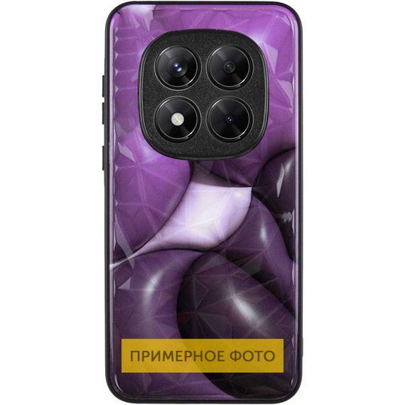 TPU+PC чехол Prisma BubbleGum для Xiaomi Redmi Note 14 4G (Int. version) 3D Purple | Зображення 1