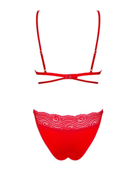 Сексуальний комплект Obsessive Diyosa set 2-pcs red XS/S Sex Aura | Зображення 5