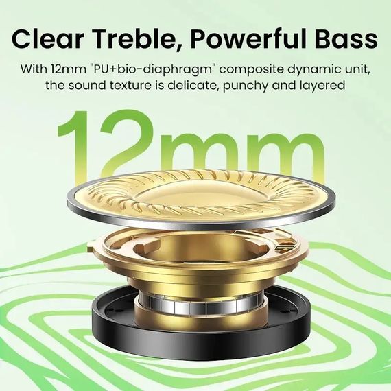 Навушники TWS UGREEN HiTune T3C Earbuds (WS207) Білі | Зображення 7