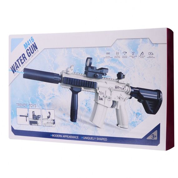 Водяний автомат Water Gun M416 blue | Зображення 1