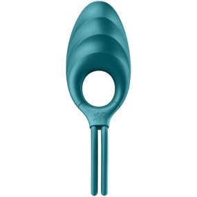 Эрекционное виброкольцо лассо Satisfyer Swordsman Green, крепкая фиксация, 10 режимов, мощный мотор Sex Aura