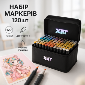 Двухсторонние маркеры качественные, Двухсторонние скетчмаркеры для рисования, Набор для скетчинга MJ-63