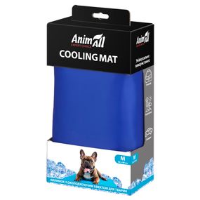 Охолоджуючий килимок для собак і котів AnimAll, 90 см х 50 см