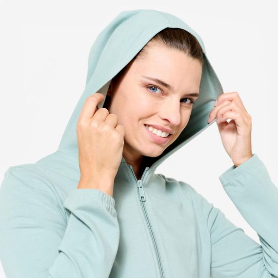 Кофта жіноча 500 зелена - S | Зображення 2